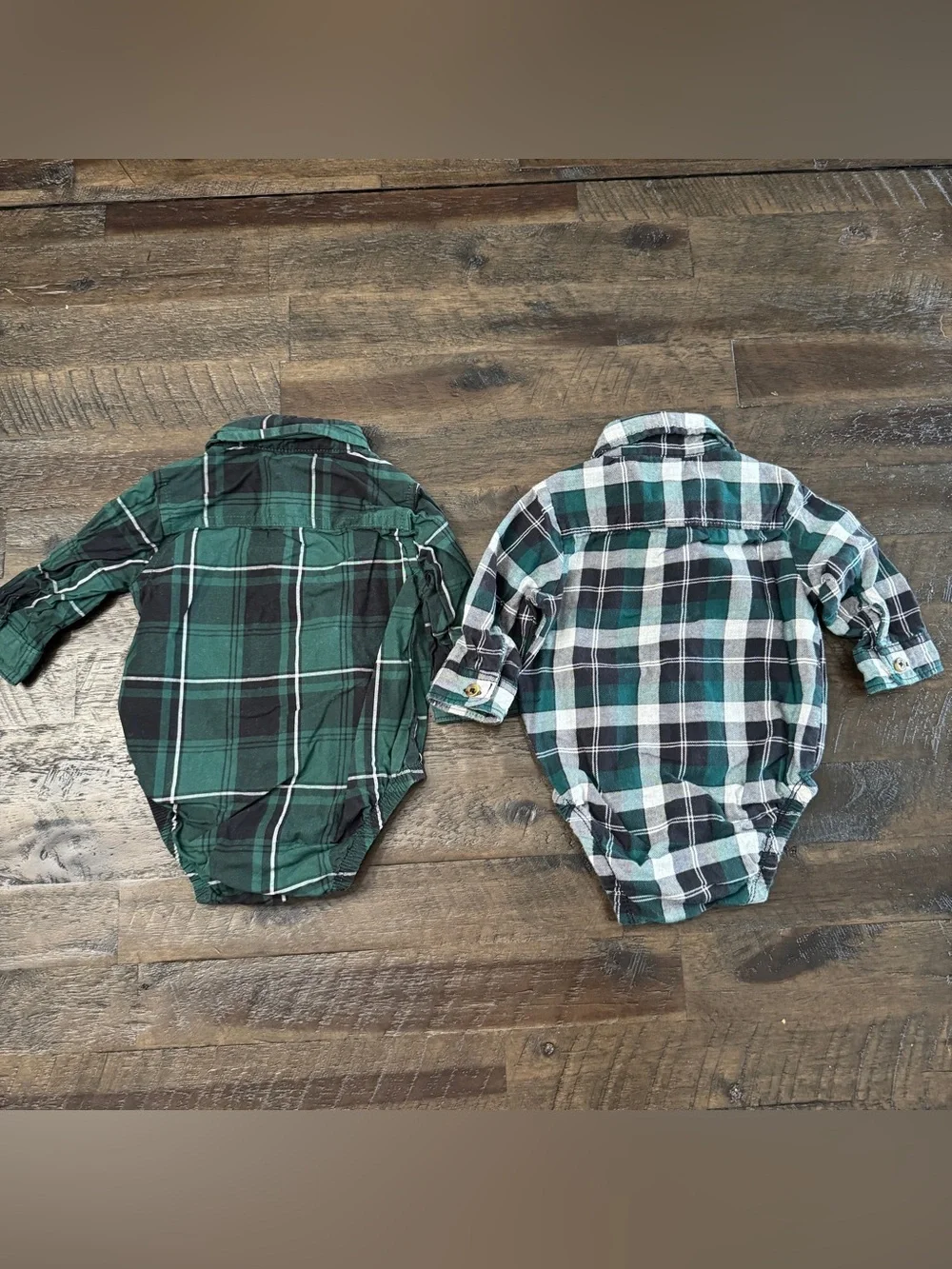 0-3M Baby Boy Fall Clothing Capsule Bundle 6Pc Flannel Sweater Puffer Vest Pants